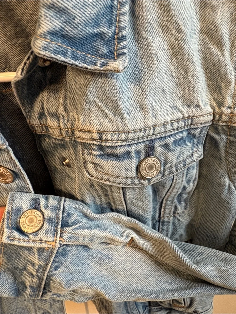GAP Light Wash Kids Denim Jacket